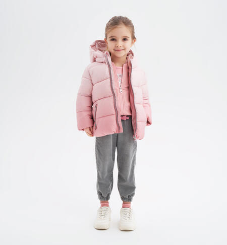 iDO belted trousers for girls from 9 months to 8 years GRIGIO CHIARO-7992