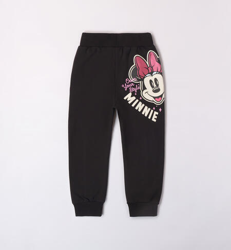 iDO Minnie trousers for girls from 3 to 8 years NERO-0658