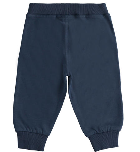 Pantalone bambino in jersey - da 9 mesi a 8 anni iDO NAVY-3885
