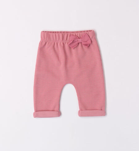 Girls' pink trousers VIOLET