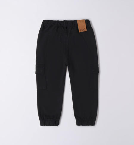 Pantalone cargo bambino da 9 mesi a 8 anni iDO NERO-0658