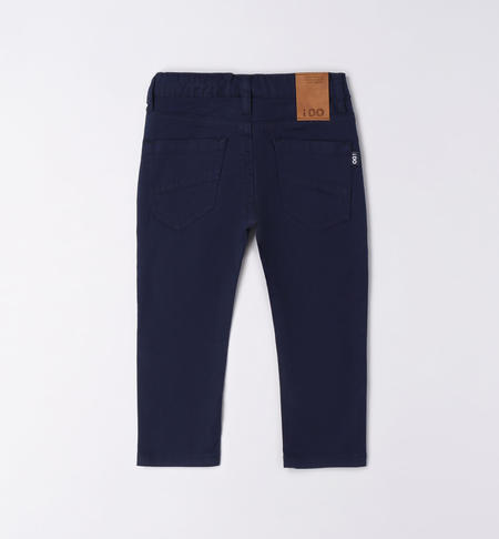 iDO classic trousers for boys from 9 months to 8 years NAVY-3854