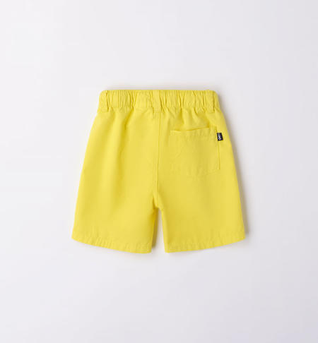 iDO 100% cotton shorts for boys from 9 months to 8 years GIALLO-1434