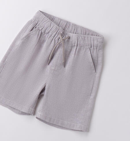 Pantalone corto bambino GRIGIO-0518