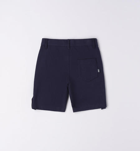 Pantalone corto bambino in jersey da 9 mesi a 8 anni iDO NAVY-3854