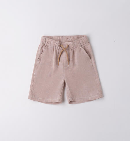 Pantalone corto bambino NOCCIOLA-0937