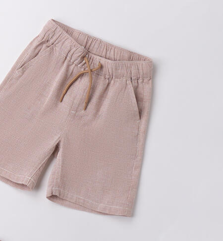 Pantalone corto bambino NOCCIOLA-0937