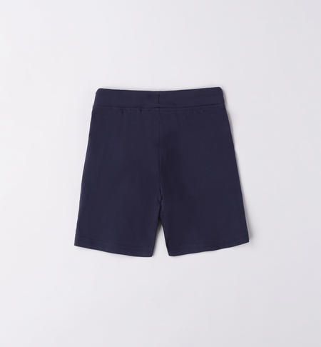 iDO shark shorts for boys from 9 months to 8 years BLU-VERDE-8039