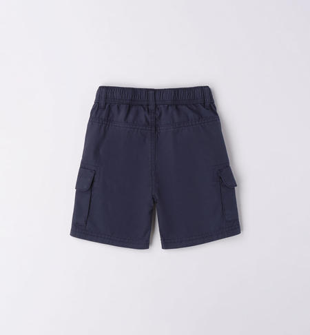Pantalone corto cargo bambino da 9 mesi a 8 anni iDO NAVY-3854