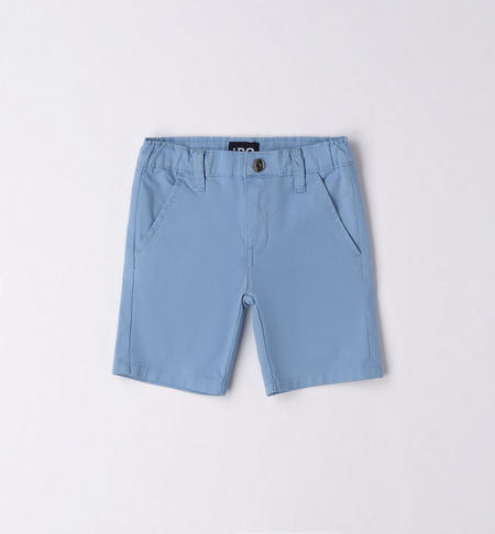 Pantalone corto classico bambino da 9 mesi a 8 anni iDO BLUE-3641