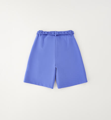 Pantalone corto da ragazza BLUE-3527