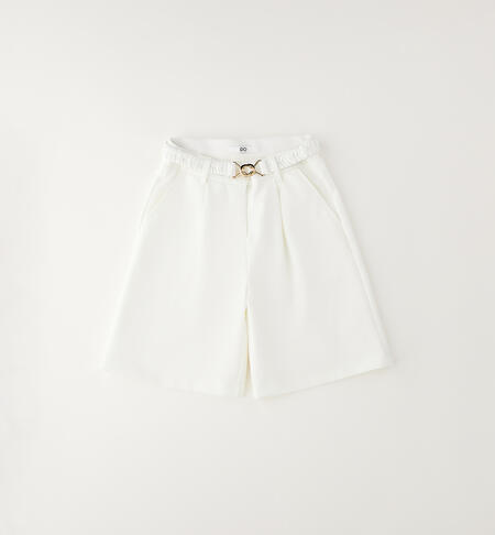 Girls' shorts CREAM