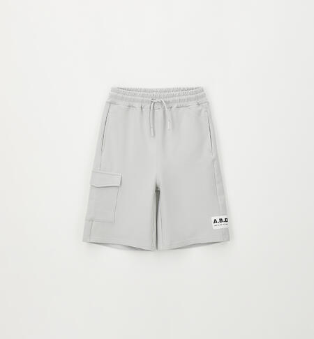 Boys' iDO shorts GRIGIO-0515