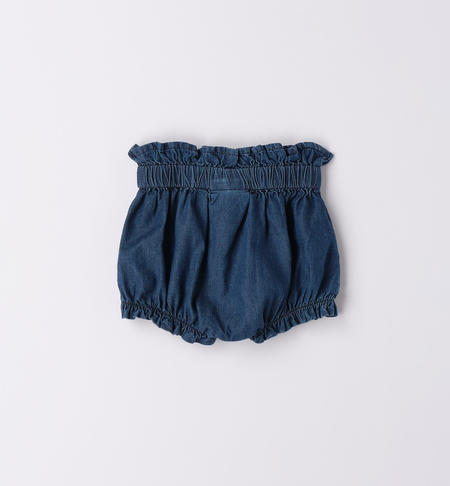 Baby girl denim shorts STONE WASHED-7450