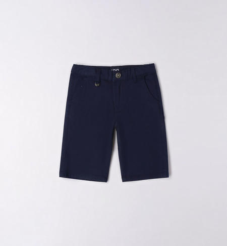 iDO shorts for boys from 8 to 16 years NAVY-3854