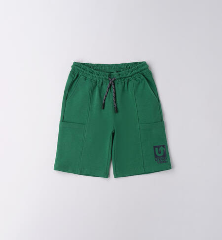 Pantalone corto ragazzo VERDE