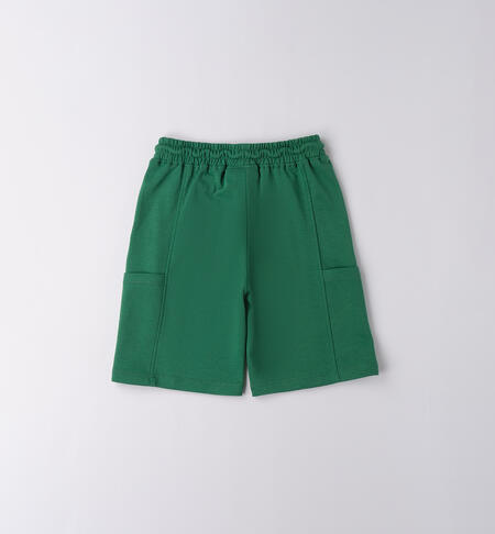 Pantalone corto ragazzo VERDE-4734