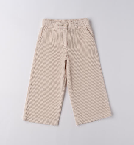 Pantalone da bambina PANNA