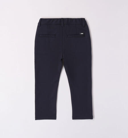 iDO elegant blue trousers for boys aged 9 months to 8 years NAVY-3885