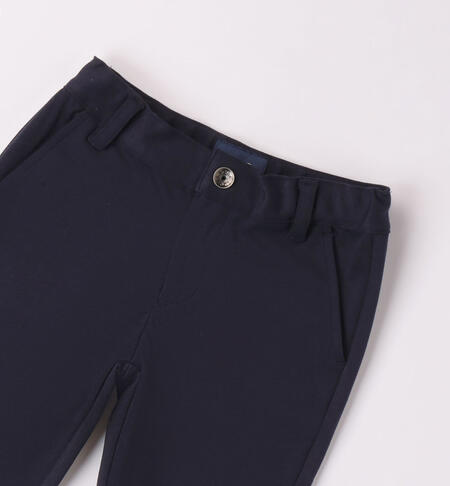 iDO elegant blue trousers for boys aged 9 months to 8 years NAVY-3885