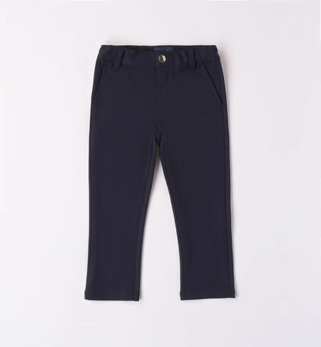 iDO elegant blue trousers for boys aged 9 months to 8 years NAVY-3885