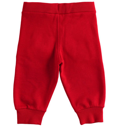 Pantalone felpato bambino - da 9 mesi a 8 anni iDO ROSSO-2253