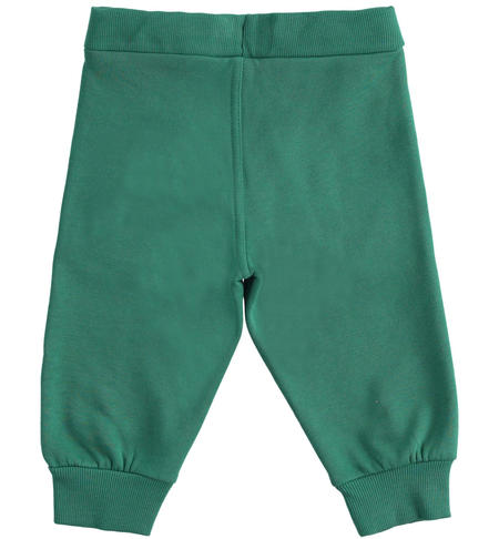 Pantalone felpato bambino - da 9 mesi a 8 anni iDO VERDE-4734