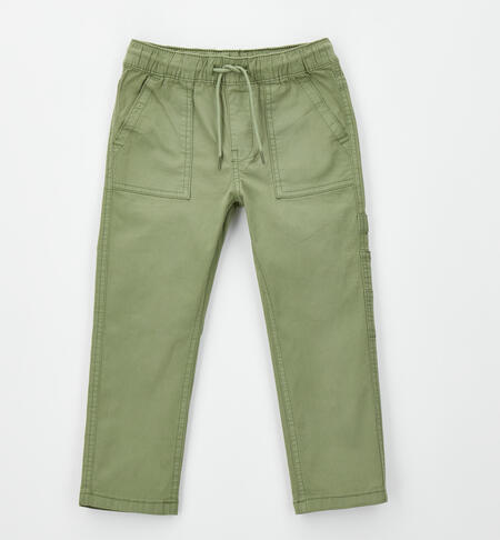 Pantalone iDO da bambino VERDE SALVIA-5454