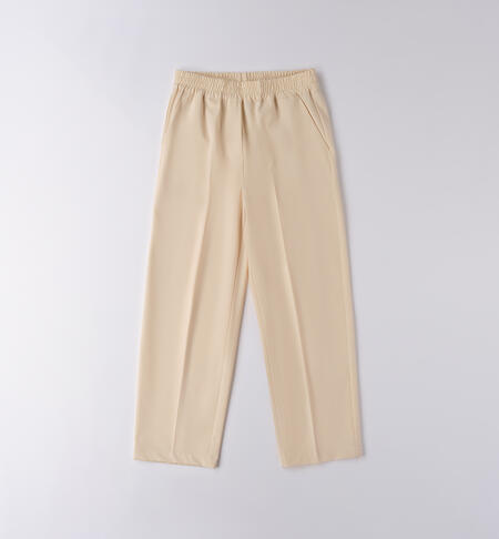 Pantalone iDO per ragazza BEIGE