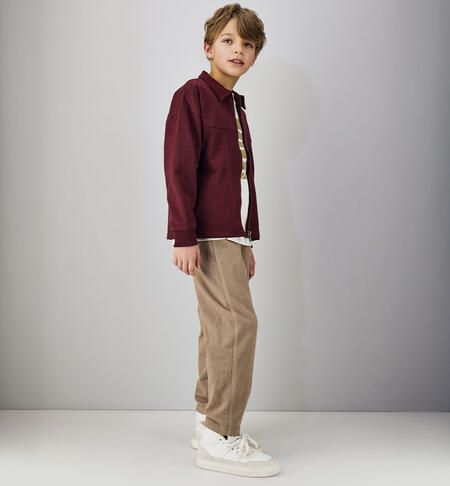 iDO trousers for boys BEIGE