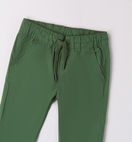 Pantalone in cotone per bambino VERDE-4725