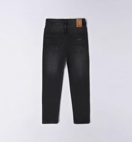 iDO denim trousers for boys from 8 to 16 years NERO-7990