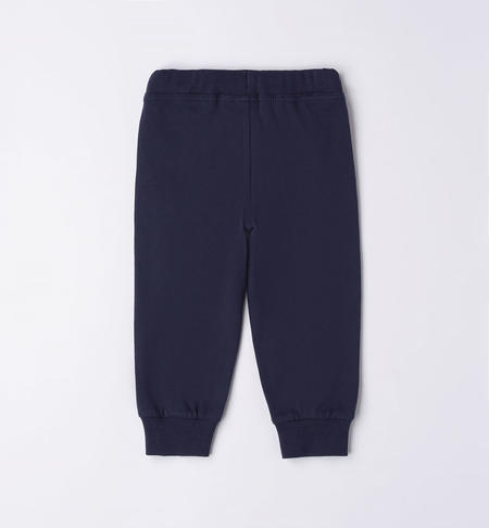 iDO sweatpants for boys from 9 months to 8 years NAVY-3854