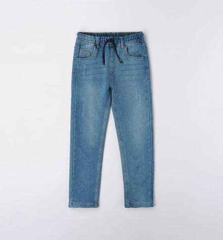 iDO joggers for boys from 8 to 16 years STONE BLEACH-7350