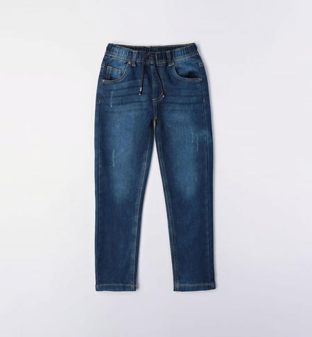 iDO joggers for boys from 8 to 16 years STONE WASHED-7450