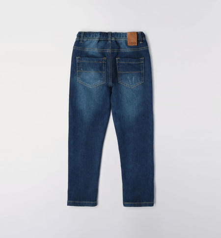 iDO joggers for boys from 8 to 16 years STONE WASHED-7450