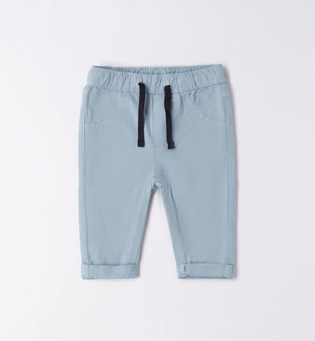 Pantalone lungo neonato da 1 a 24 mesi iDO AZZURRO-3813
