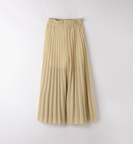 Girl's lurex trousers ORO-1154