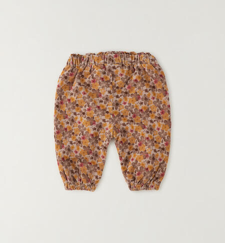 iDOMini baby girl trousers NOCCIOLA-FUCSIA-6CFL