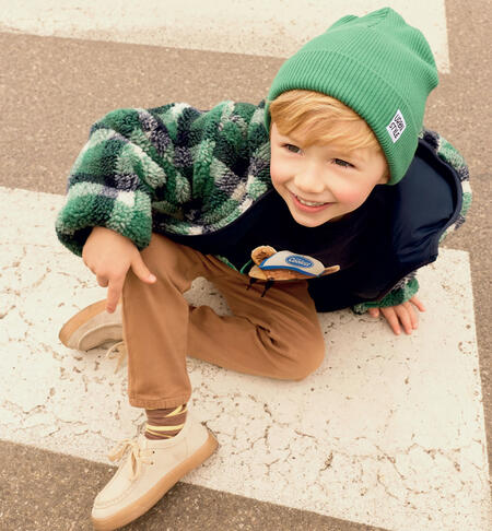 Pantalone per bambino MARRONE-0949