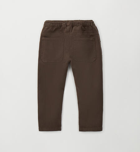 Pantalone per bambino MARRONE-0854