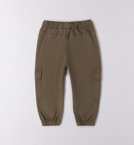Pantalone per bambino VERDE SALVIA-4951