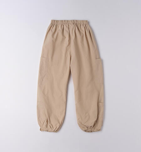Pantalone per ragazza NATURAL BEIGE-0343