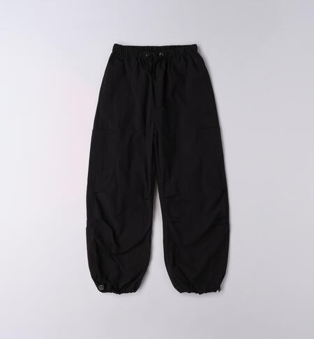Pantalone per ragazza NERO