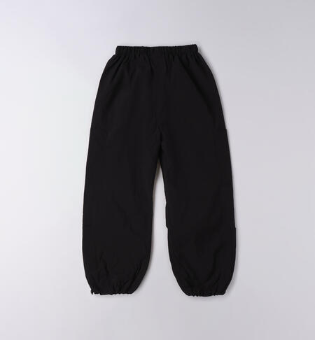 Pantalone per ragazza NERO-0658