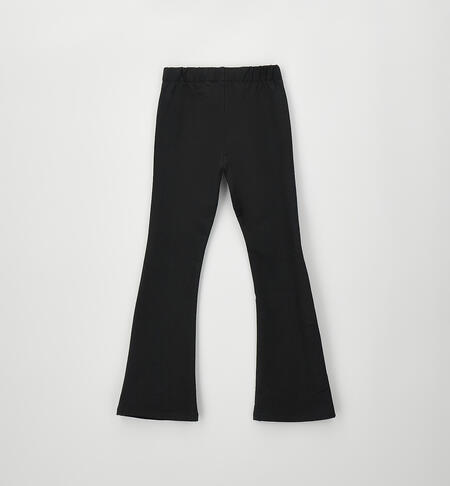 Pantalone per ragazza NERO-0658