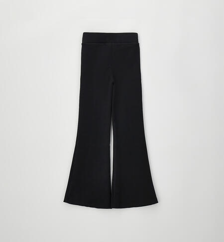 Pantalone per ragazza NERO-0658