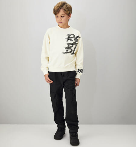 Pantalone per ragazzo iDO NERO