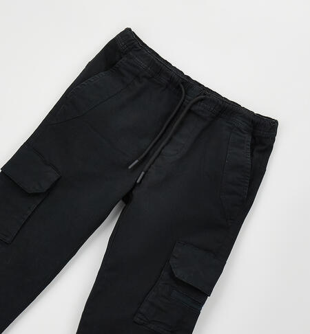Pantalone per ragazzo iDO NERO-0658