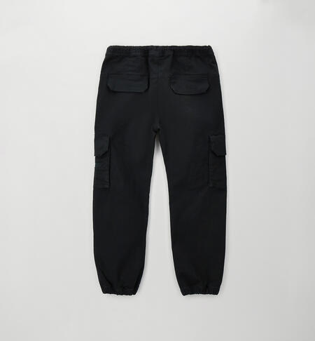 Pantalone per ragazzo iDO NERO-0658